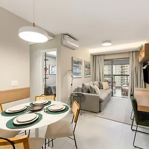 Apartamento Sensacional Novissimo 67 Mts E 2 Quartos, Ate 6 Pessoas, São Paulo